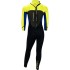 Sola Junior Storm 3/2mm Fullsuit Wetsuit - Lime/Navy