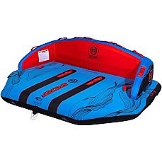 OBrien Specter 3 Person Towable Boat Tube  - Blue/Red