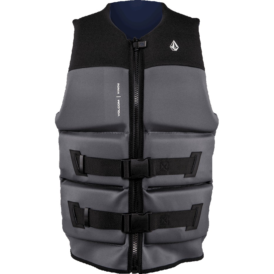 Ronix Yes Volcom CGA Impact Vest - Charcoal/Black