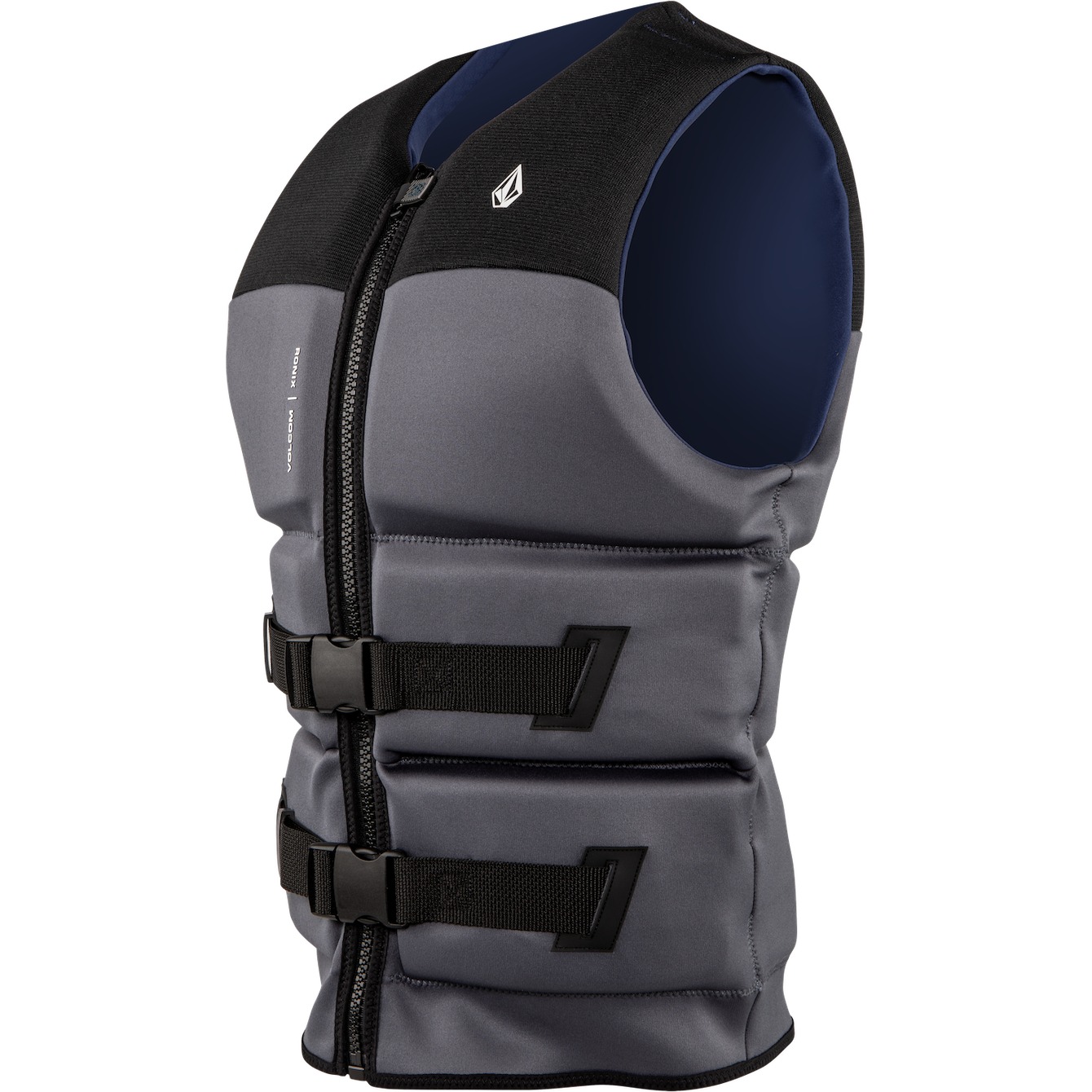 Ronix Yes Volcom CGA Impact Vest - Charcoal/Black