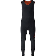 Typhoon Essential 3/2mm Long John Wetsuit 2027 - Black/Solar