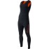 Typhoon Essential 3/2mm Long John Wetsuit 2027 - Black/Solar