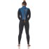 Typhoon Womens Essentia;l 3/2mm Backzip Wetsuit 2027 - Ocean/Black