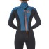 Typhoon Womens Essentia;l 3/2mm Backzip Wetsuit 2027 - Ocean/Black
