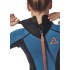 Typhoon Womens Essentia;l 3/2mm Backzip Wetsuit 2027 - Ocean/Black