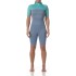 Typhoon Womens Essential 3/2mm Shorty Wetsuit 2027 - Azure/Nimbus