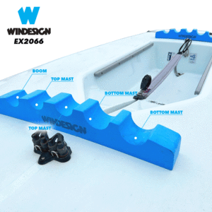 Windesign ILCA / Laser Spar Carrier / Rig Support - Blue