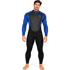 Typhoon Storm3 3/2mm Back Zip Wetsuit - Nite Blue 250774 Typhoon Storm3 3/2mm Back Zip Wetsuit - Nite Blue 250774