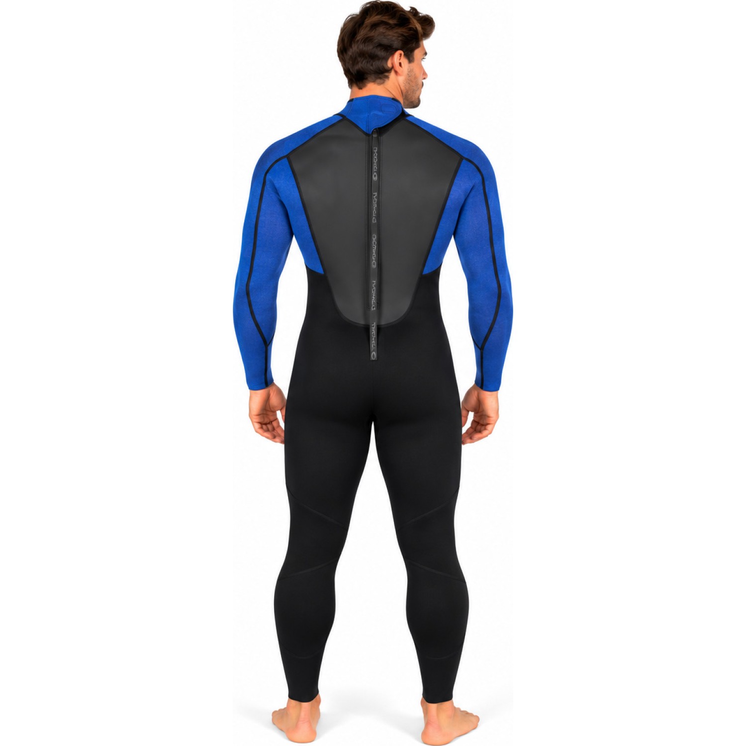 Typhoon Storm3 3/2mm Back Zip Wetsuit - Nite Blue 250774