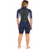 Typhoon Womens Storm3 3/2mm Shorty Wetsuit - Grey Marl 250896