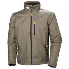 Helly Hansen Crew Mid Layer Jacket - Fallen Rock Helly Hansen Crew Mid Layer Jacket - Fallen Rock