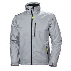 Helly Hansen Crew Mid Layer Jacket - Fog Grey Helly Hansen Crew Mid Layer Jacket - Fog Grey