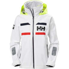 Helly Hansen Womens Salt Navigator Jacket  - White 30271