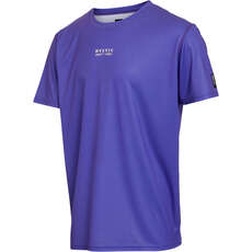 Mystic Tactic Rash Vest À Manches Courtes 2024 - Violet 240156