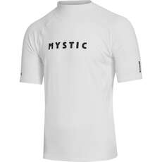Mystic Star Short-Sleeve Rashvest 2024 - White 240164