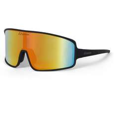 Typhoon S-Series Visor Polarised Floating Sunglasses - Black/Solar