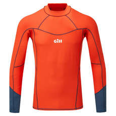 Gill Pro Rash Vest Long Sleeve - Orange - 5020