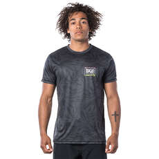 Rip Curl Native Short Sleeve Loose Fit UV Tee - Black - WLE9FM