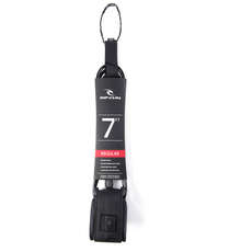 Rip Curl Regular 7ft x 7mm Surfboard Leash - Black - BLEXM1