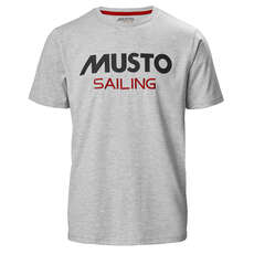 2021 Musto T-Shirt - Grey - LMTS101-949