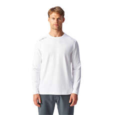 Henri Lloyd Dri-Fast Long Sleeve T Shirt  - White