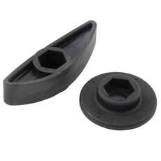 Allen Brothers A5229 Wing Nut & Bolt Retainer Plastic