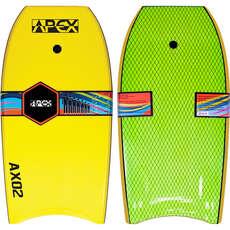 Alder 42" APEX-02 EPS Pro Bodyboard - Yellow/Green
