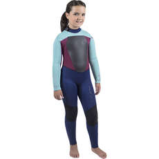Animal Junior Girls LAVA 5/4/3mm GBS BZ Wetsuit - Dark Blue Animal Junior Girls LAVA 5/4/3mm GBS BZ Wetsuit - Dark Blue