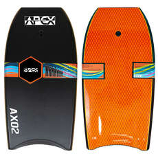 Alder 39" APEX-02 EPS Pro Bodyboard - Black/Orange