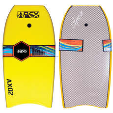 Alder 45" APEX-02 EPS Pro Bodyboard - Yellow/White Alder 45" APEX-02 EPS Pro Bodyboard - Yellow/White