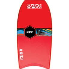 Alder 42" APEX-03 PE Pro Bodyboard - Red/Lime Alder 42" APEX-03 PE Pro Bodyboard - Red/Lime