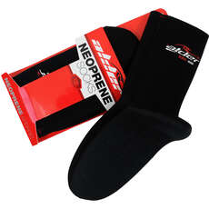 Alder BURN 4mm Wetsuit Socks 2021 - Black WAF12