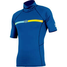 Alder Cruz Junior Short Sleeve Rashguard - Blue WABCRJ-BL