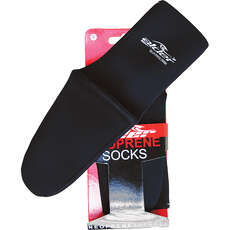 Alder Junior QUATRO 2.5mm Wetsuit Socks  - Black WAF09J