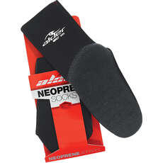 Alder IMPACT 3mm Wetsuit Socks 2022 - Black WAF02