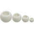 Allen Brothers Rope and Shock Cord Ball Stoppers - White