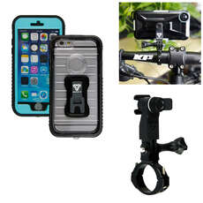 Armor-X Waterproof Iphone 6 Case & CNC Bike Mount Kit