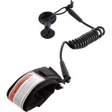 Alder Basic Coiled Bodyboard Leash - Black Alder Basic Coiled Bodyboard Leash - Black