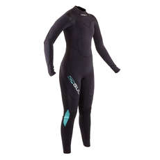 Gul Women Code Zero 4/3mm Blindstitched Wetsuit - Black - CZ1202-B7