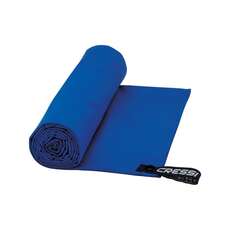 Cressi Microfibre Fast Dry Towel - Blue - 80 x 160cm