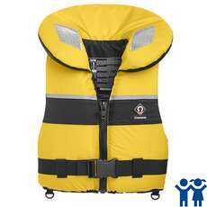 Crewsaver Spiral Large Child / Junior 100N Lifejacket - Yellow/Navy