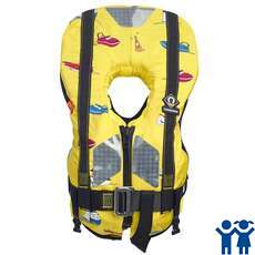 Crewsaver Supersafe Childrens 150N Lifejacket - Jaune / Bleu