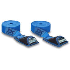 Dakine 12" Baja Tie Down Straps  - Deep Blue