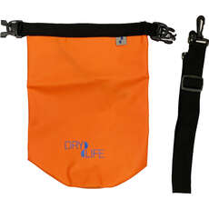 Dry Life 2.5L Dry Bag & Shoulder Strap - Fluoro Orange