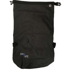 Dry Life 21L Soft Tarp Backpack Dry Bag - Black