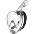 Cressi Duke Full Face Snorkelling Mask - Silver/Clear