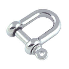 Allen Brothers Round Body D Shackle with Forged Pin