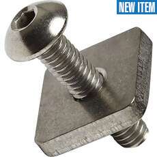 Global Surfboard Fin Plate & Screw