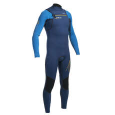 Gul FLEXOR III CZ 3/2 Blindstitch Wetsuit 2015 - Blue/Electric Blue