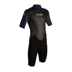 Gul G-FORCE 3mm Flatlock Shorty Wetsuit - Black/Blue
